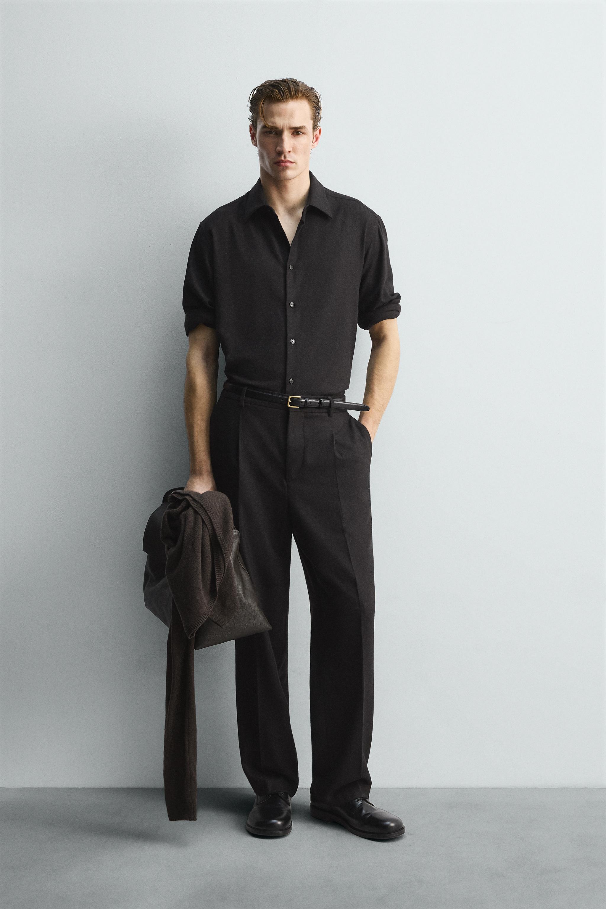 CHEMISE FLUIDE AVEC LAINE ÉDITION LIMITÉE